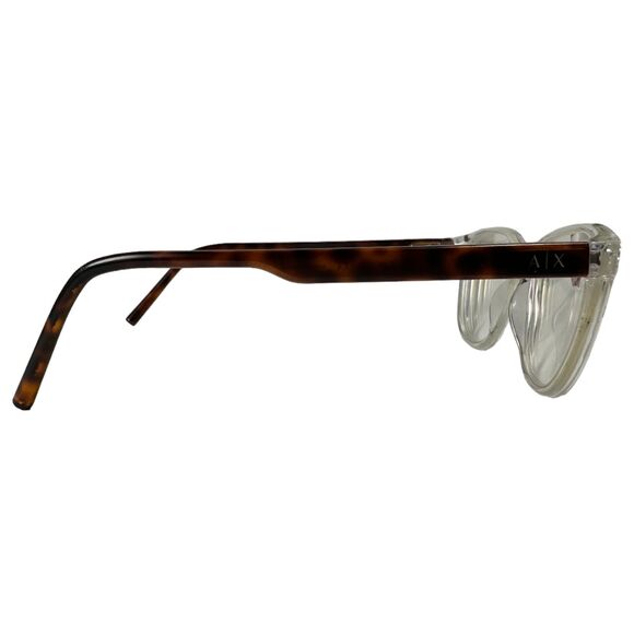 Armani Exchange AX 3047 8235 Clear Tortoise Shell Frame - Picture 4 of 5